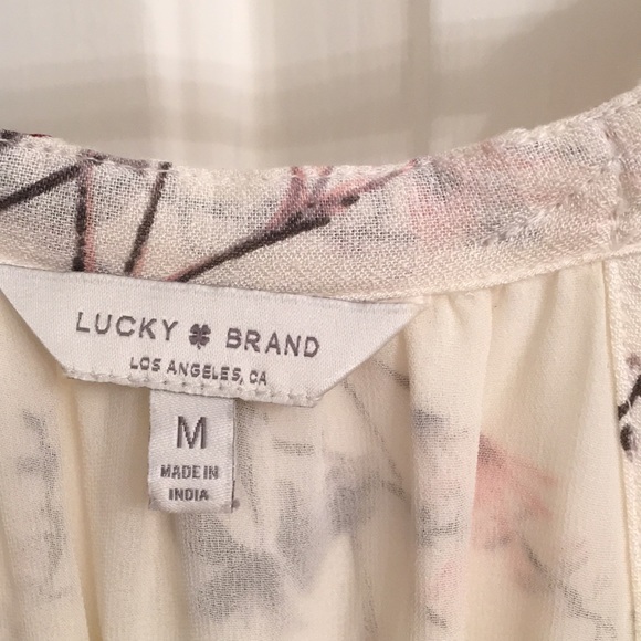 Lucky brand floral racer back dress - Picture 2 of 5